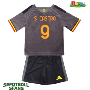 AS Roma Santiago Castro #9 Tredjeställ Barn 2026-27 Kortärmad (+ Korta byxor)